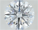 Lab Grown Diamond 1.07 Carats, Round with Excellent Cut, E Color, VVS2 Clarity and Certified by IGI