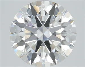 Picture of Lab Grown Diamond 1.07 Carats, Round with Excellent Cut, E Color, VS1 Clarity and Certified by IGI