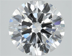 Picture of Lab Grown Diamond 1.04 Carats, Round with Ideal Cut, E Color, VVS2 Clarity and Certified by IGI