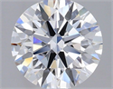 Del inventario de diamantes de laboratorio, 1.51 quilates, Redondo , Color D, claridad VS1 y certificado IGI
