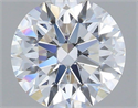 Del inventario de diamantes de laboratorio, 0.83 quilates, Redondo , Color D, claridad VVS2 y certificado IGI