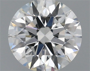 Picture of Lab Grown Diamond 1.02 Carats, Round with Ideal Cut, F Color, VVS1 Clarity and Certified by IGI