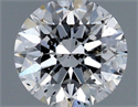 Diamante Natural 0.45 quilates, Redondo , Color E, claridad I1 y certificado GIA