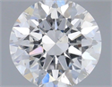 Natural Diamond 0.50 Carats, Round with Excellent Cut, E Color, SI1 Clarity and Certified by IGI