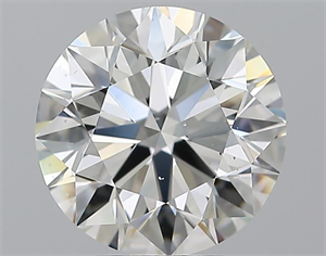 Foto Diamante Natural 3.51 quilates, Redondo , Color H, claridad SI1 y certificado GIA de