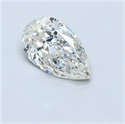 Diamante Natural 3.52 quilates, De pera , Color I, claridad SI1 y certificado GIA