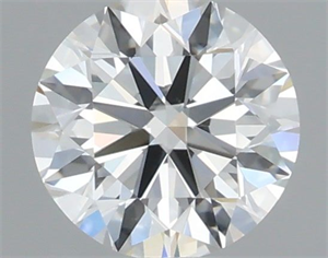 Picture of Natural Diamond 0.50 Carats, Round with Excellent Cut, H Color, VVS2 Clarity and Certified by IGI