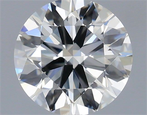 Picture of Natural Diamond 0.50 Carats, Round with Excellent Cut, H Color, VVS2 Clarity and Certified by IGI