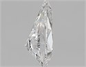 Natural Diamond 0.40 Carats, Pear with  Cut, D Color, SI2 Clarity and Certified by GIA
