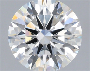 Picture of Lab Grown Diamond 1.55 Carats, Round with Ideal Cut, G Color, VVS2 Clarity and Certified by IGI