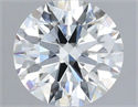 Lab Grown Diamond 1.53 Carats, Round with Ideal Cut, F Color, VS1 Clarity and Certified by IGI