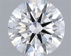 Picture of Lab Grown Diamond 1.03 Carats, Round with Ideal Cut, D Color, VVS1 Clarity and Certified by IGI