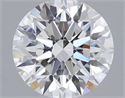 Del inventario de diamantes de laboratorio, 1.53 quilates, Redondo , Color D, claridad VVS2 y certificado IGI