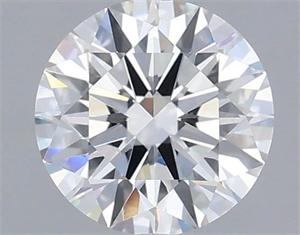Picture of Lab Grown Diamond 1.04 Carats, Round with Ideal Cut, F Color, VVS2 Clarity and Certified by IGI