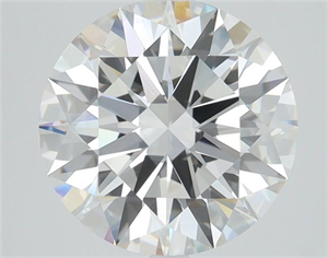 Picture of Lab Grown Diamond 1.04 Carats, Round with Excellent Cut, D Color, VS1 Clarity and Certified by IGI