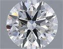 Lab Grown Diamond 1.10 Carats, Round with Ideal Cut, F Color, VVS2 Clarity and Certified by IGI