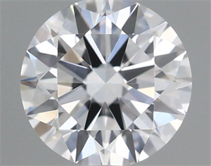 Picture of Lab Grown Diamond 0.70 Carats, Round with Ideal Cut, F Color, VVS2 Clarity and Certified by IGI