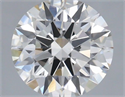 Lab Grown Diamond 1.08 Carats, Round with Ideal Cut, G Color, VVS2 Clarity and Certified by IGI