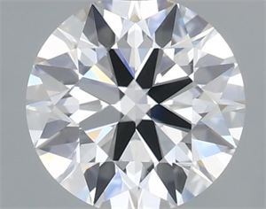 Picture of Lab Grown Diamond 0.90 Carats, Round with Ideal Cut, E Color, VVS2 Clarity and Certified by IGI