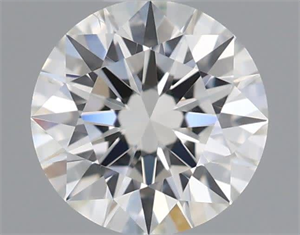 Foto Diamante Natural 0.55 quilates, Redondo , Color I, claridad SI1 y certificado GIA de