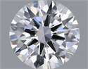 Natural Diamond 0.41 Carats, Round with Excellent Cut, D Color, VS1 Clarity and Certified by GIA
