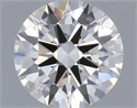 Diamante Natural 0.74 quilates, Redondo , Color G, claridad VVS2 y certificado HRD