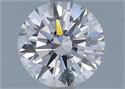 Diamante Natural 1.31 quilates, Redondo , Color H, claridad VVS2 y certificado GIA