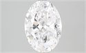 Natural Diamond 2.03 Carats, Oval with  Cut, D Color, VS1 Clarity and Certified by GIA
