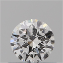 Diamante Natural 0.40 quilates, Redondo , Color F, claridad I1 y certificado GIA