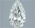 Natural Diamond 2.00 Carats, Pear with  Cut, H Color, VVS1 Clarity and Certified by IGI