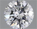 Natural Diamond 1.00 Carats, Round with Excellent Cut, H Color, SI2 Clarity and Certified by GIA