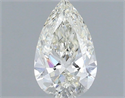 Natural Diamond 0.70 Carats, Pear with  Cut, J Color, SI1 Clarity and Certified by IGI