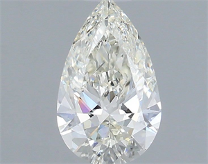 Picture of Natural Diamond 0.70 Carats, Pear with  Cut, J Color, SI1 Clarity and Certified by IGI