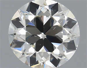 Picture of Natural Diamond 1.20 Carats, Round with Very Good Cut, J Color, SI1 Clarity and Certified by IGI