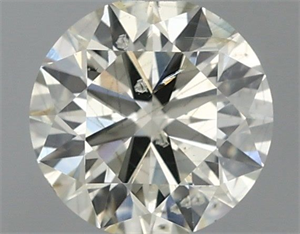 Foto Diamante Natural 0.70 quilates, Redondo , Color L, claridad SI2 y certificado IGI de