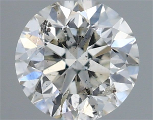 Foto Diamante Natural 0.41 quilates, Redondo , Color H, claridad SI2 y certificado IGI de