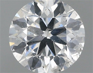 Picture of Natural Diamond 0.70 Carats, Round with Very Good Cut, F Color, SI2 Clarity and Certified by IGI