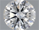 Natural Diamond 0.42 Carats, Round with Excellent Cut, G Color, SI2 Clarity and Certified by IGI