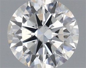 Picture of Natural Diamond 0.42 Carats, Round with Excellent Cut, G Color, SI2 Clarity and Certified by IGI