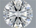 Diamante Natural 0.40 quilates, Redondo , Color H, claridad SI2 y certificado IGI