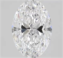Diamante Natural 2.02 quilates, Ovalado , Color D, claridad VS2 y certificado GIA