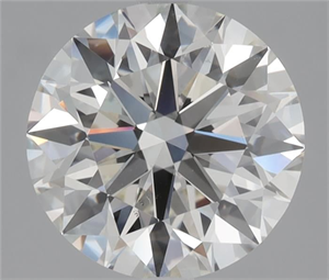 Picture of Natural Diamond 2.20 Carats, Round with Excellent Cut, K Color, VS2 Clarity and Certified by GIA