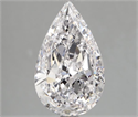 Diamante Natural 2.05 quilates, De pera , Color E, claridad VVS1 y certificado GIA