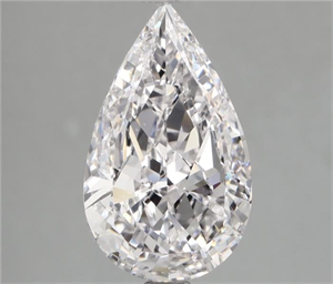 Foto Diamante Natural 2.05 quilates, De pera , Color E, claridad VVS1 y certificado GIA de