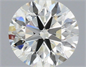Diamante Natural 0.62 quilates, Redondo , Color J, claridad VS1 y certificado IGI