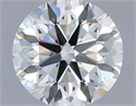 Diamante Natural 0.59 quilates, Redondo , Color H, claridad VVS1 y certificado IGI