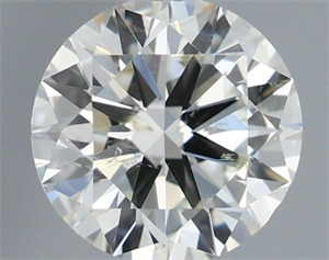 Foto Diamante Natural 0.70 quilates, Redondo , Color J, claridad SI2 y certificado IGI de