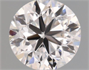 Natural Diamond 0.70 Carats, Round with Very Good Cut, D Color, VS2 Clarity and Certified by GIA