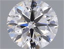 Diamante Natural 0.50 quilates, Redondo , Color I, claridad VVS2 y certificado GIA