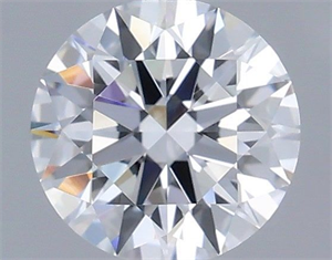 Picture of Lab Grown Diamond 1.02 Carats, Round with Ideal Cut, D Color, VVS1 Clarity and Certified by IGI
